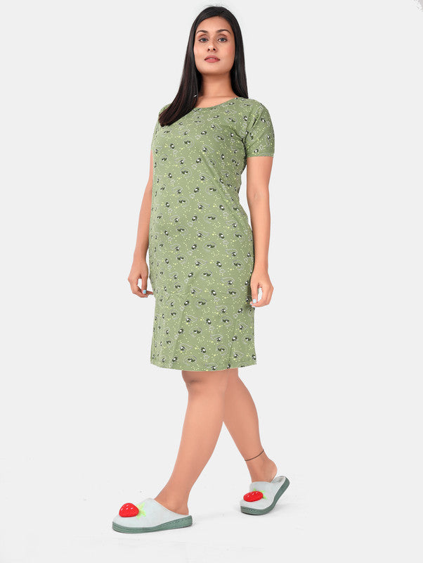 GREEN ELEPHANT SHORT NIGHTY