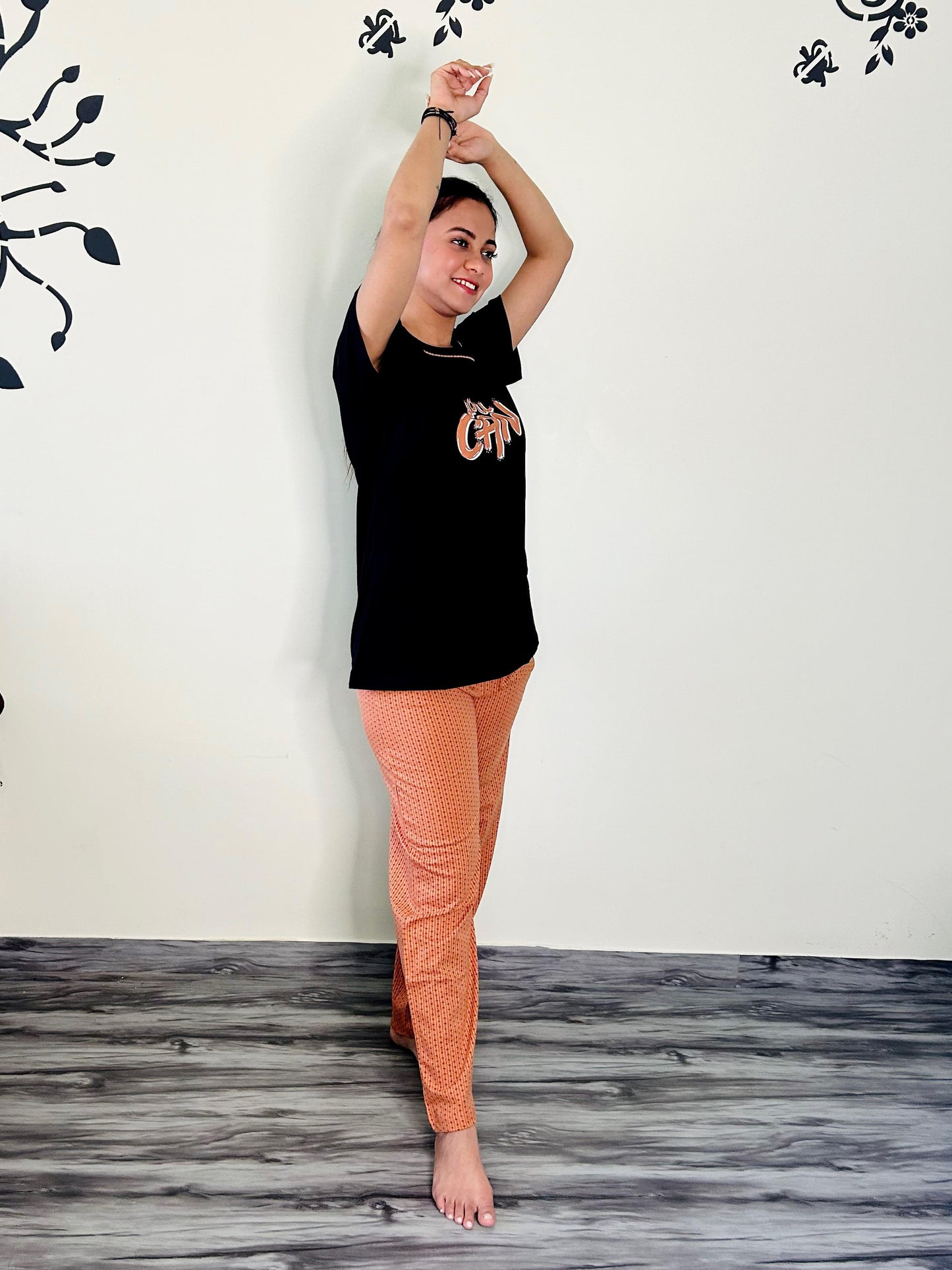 YOU CAN COAL BLACK LOUNGEWEAR