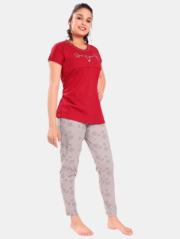 SPICE OF YOUR LIFE MATERNITY NIGHTSUIT