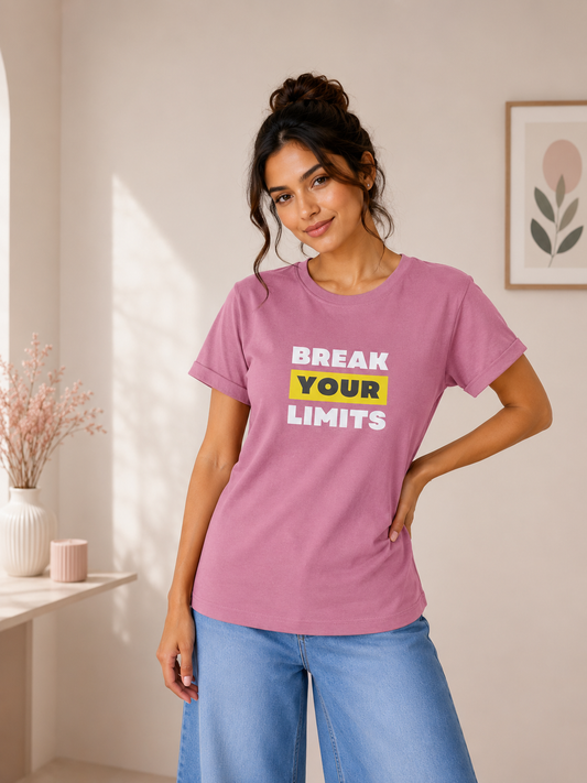 VINTAGE BREAK YOUR LIMITS T-SHIRT