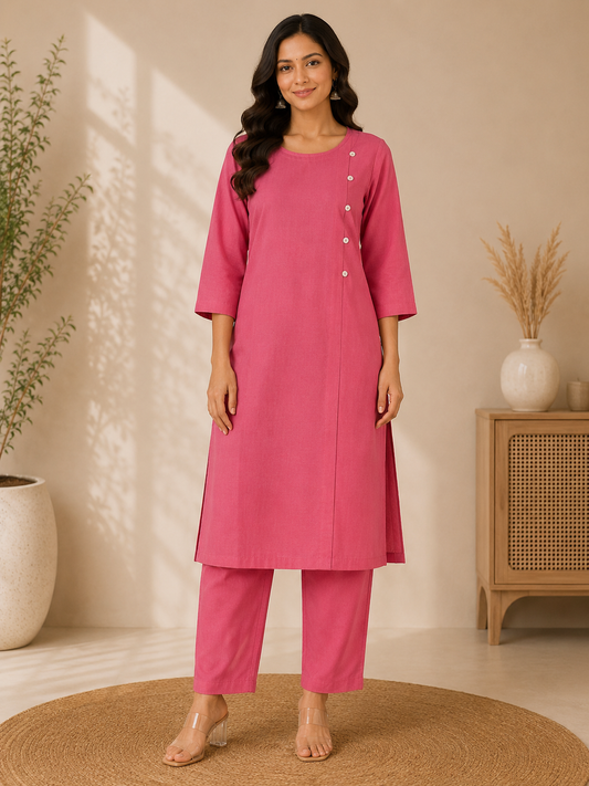 FUCHSIA BLOOM AURA CO-ORD SET