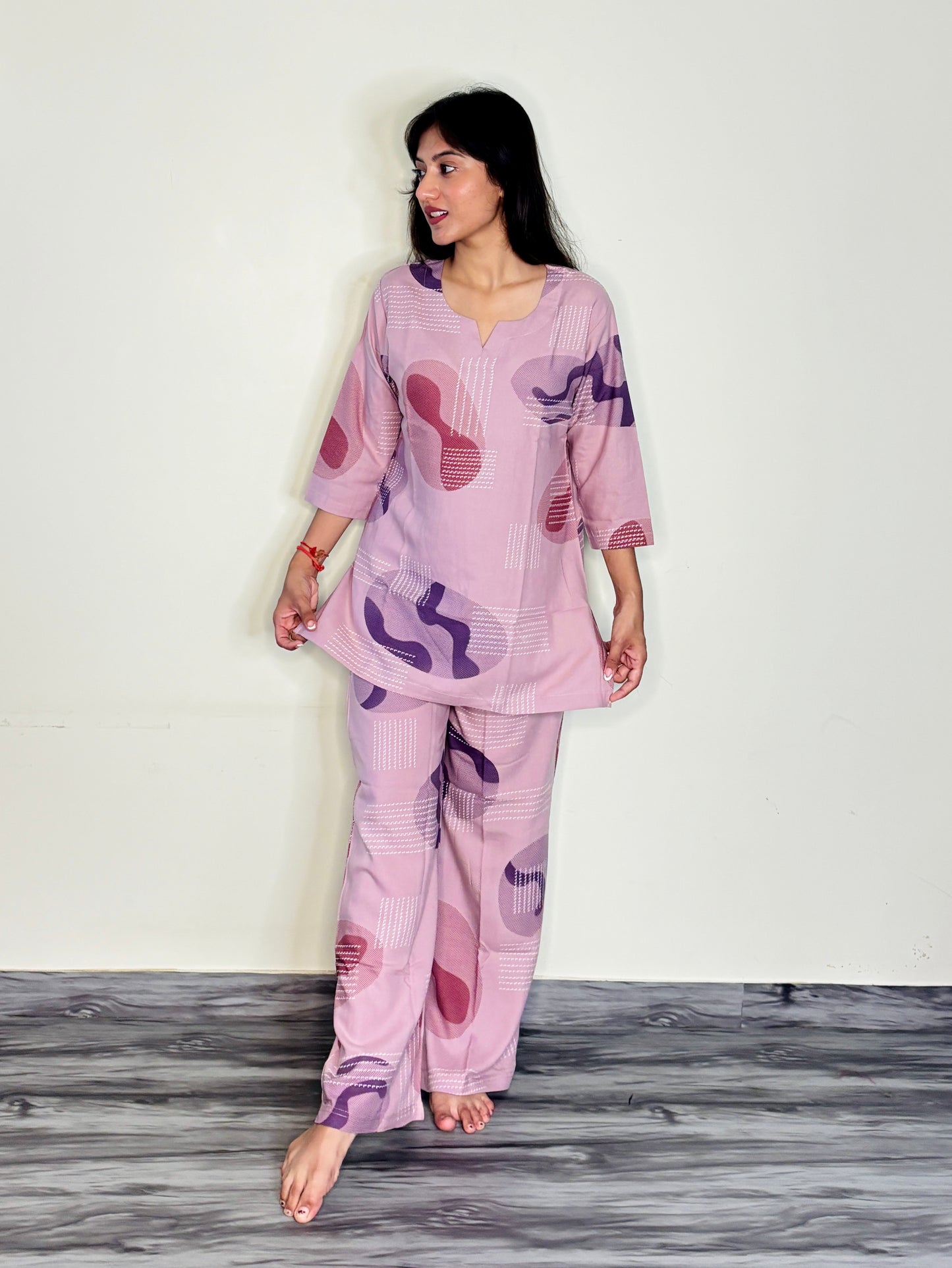 ROSEWOOD MAZE RAYON CO-ORD SET