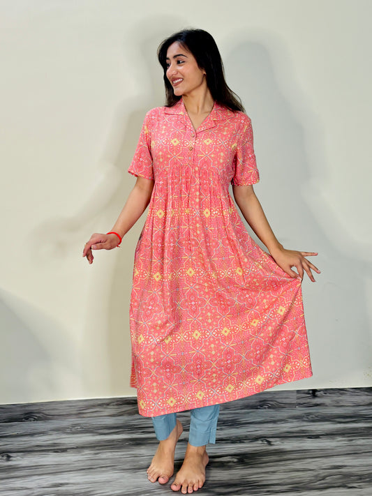 MALUBI ZARIA FLARES KURTI (Only kurti)