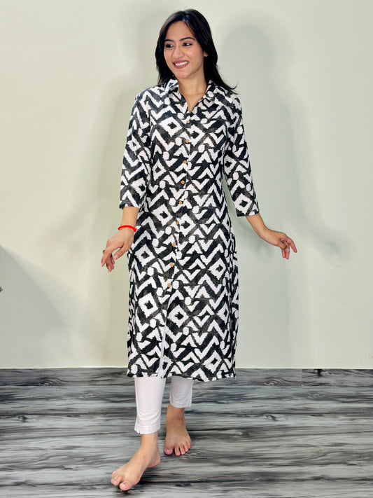 URBAN TWIST RAYON KURTI (Only kurti)