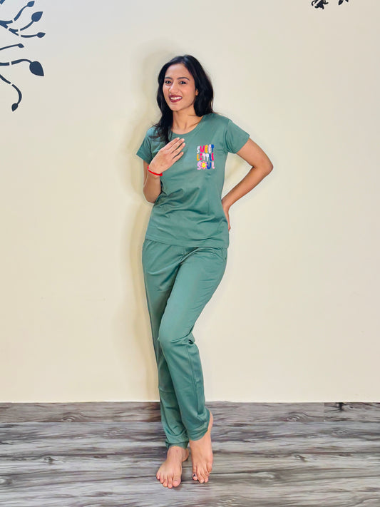 CASTLETON GREEN SOUL TENSIL CO-ORD SET