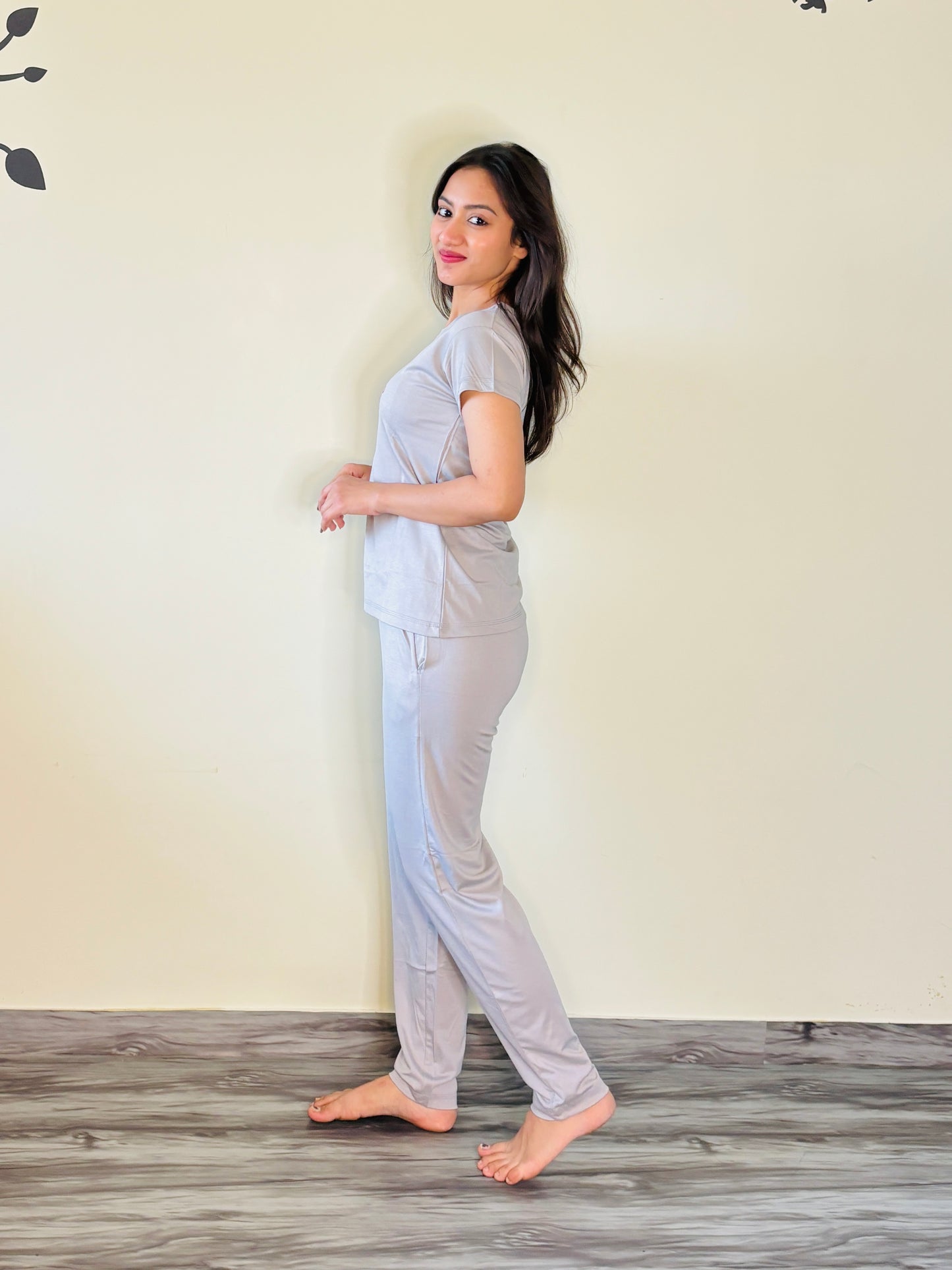 CLOUDY GRAY TREAT TENSIL CO-ORD SET