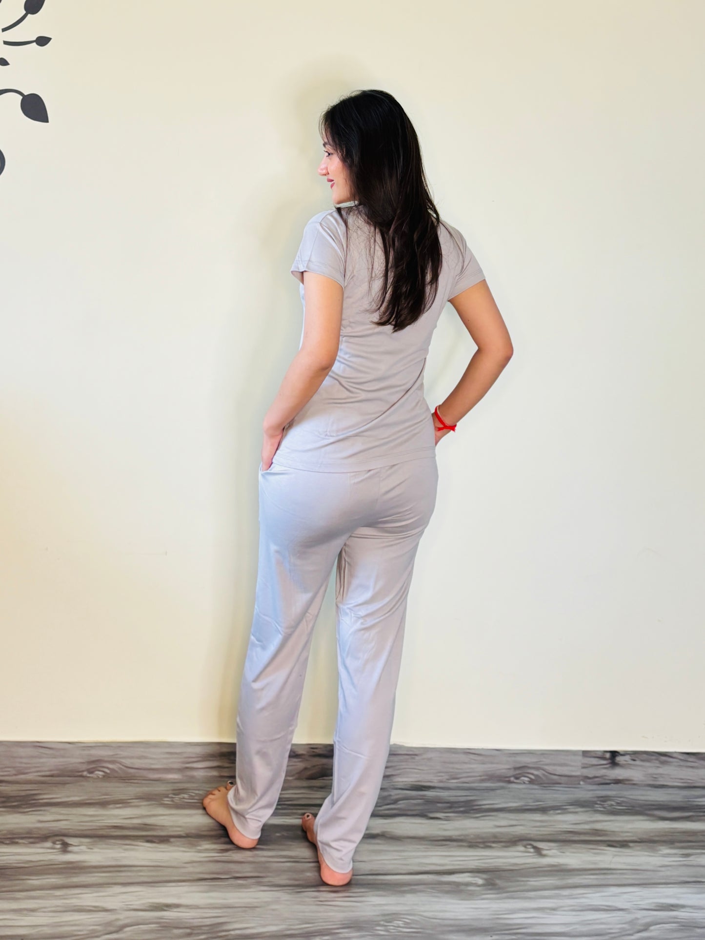 CLOUDY GRAY TREAT TENSIL CO-ORD SET