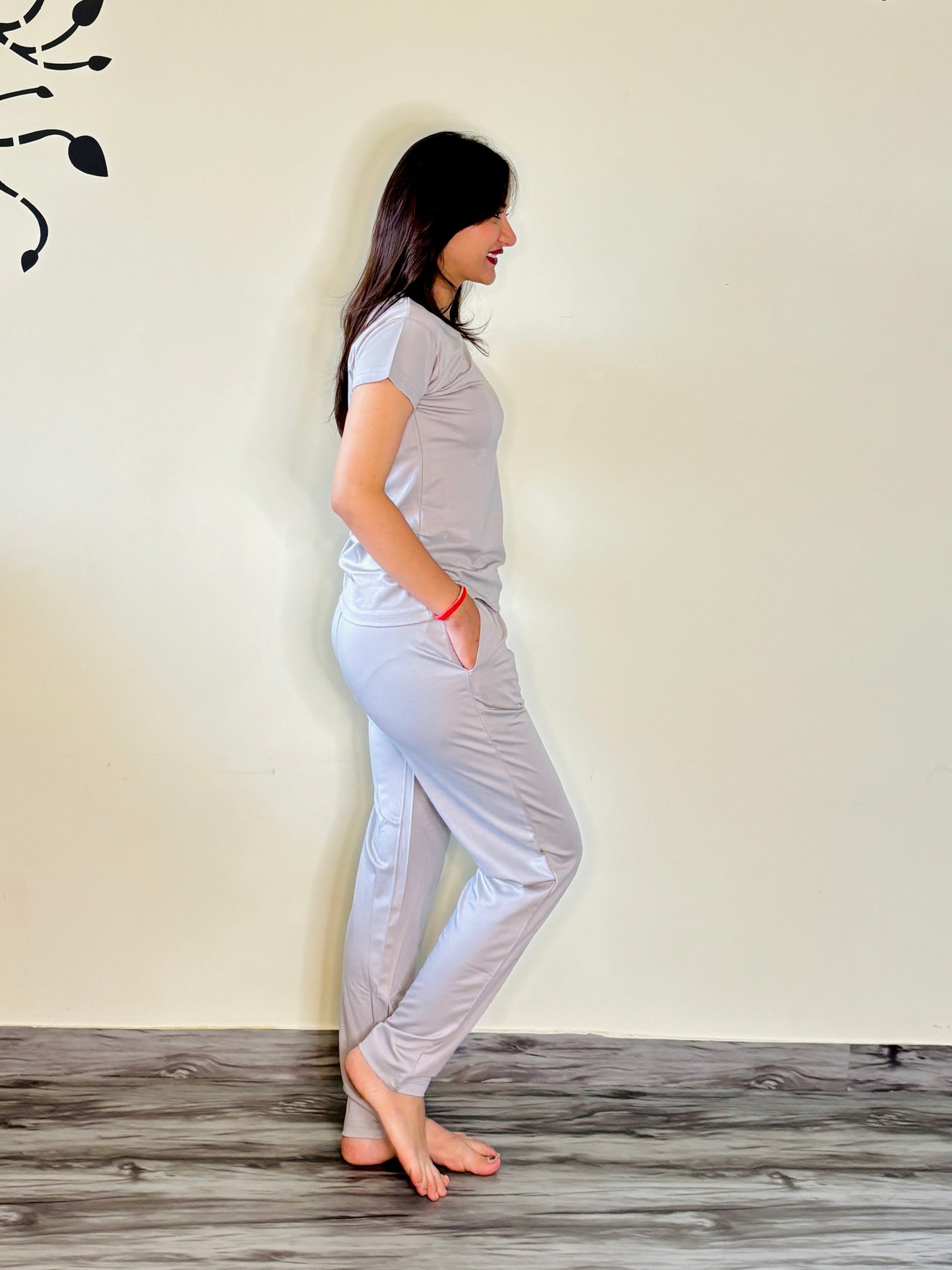 CLOUDY GREY HELLO TENSIL CO-ORD SET
