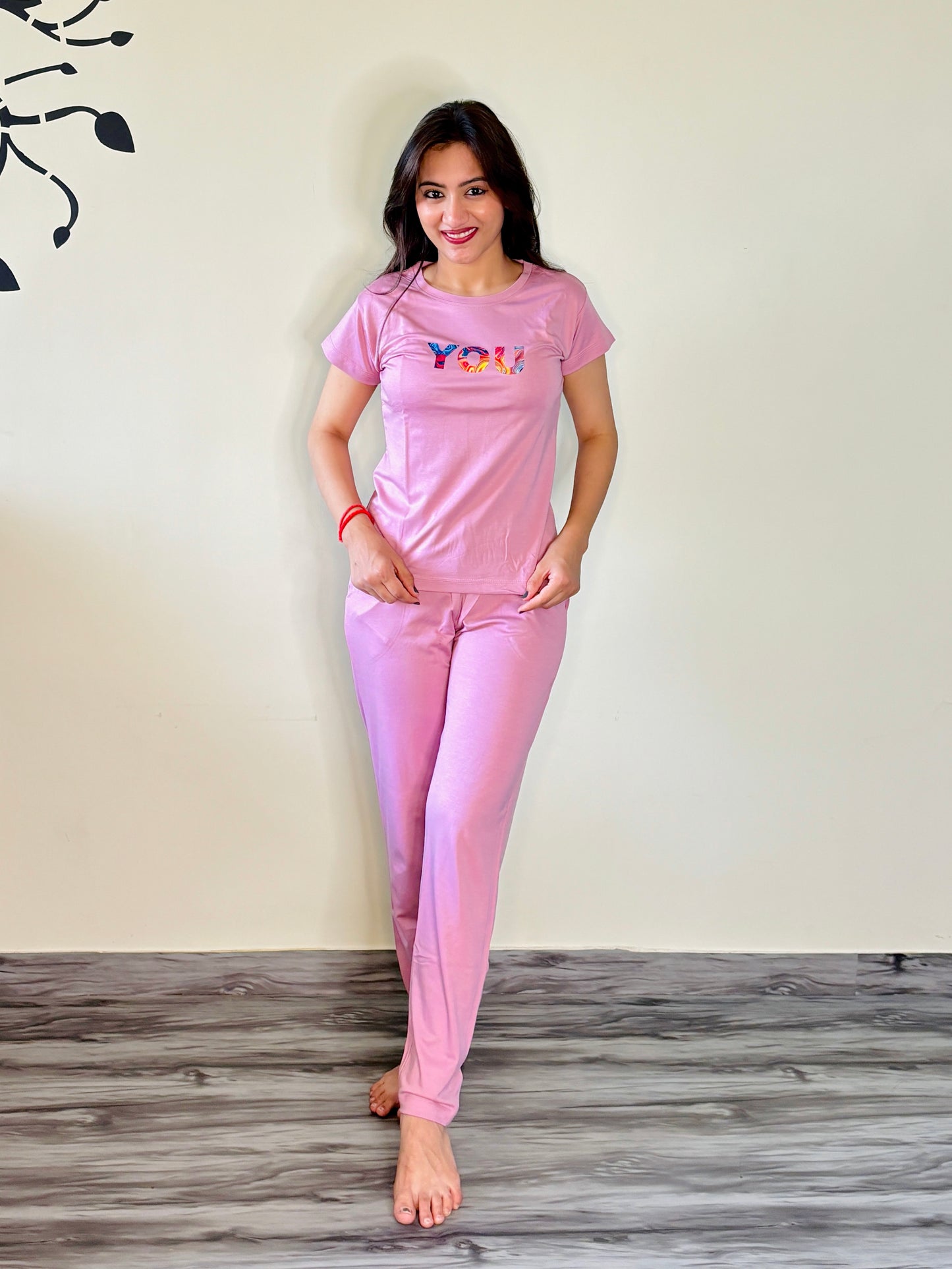 CANDY PINK YOU TENSIL CO-ORD SET