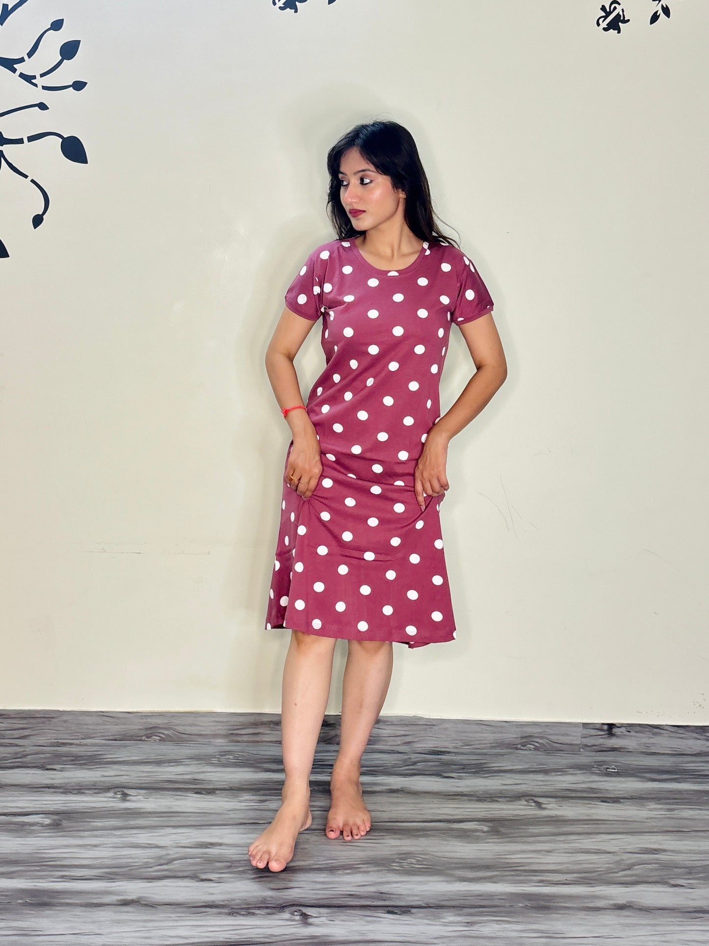MULBERRY DOTTY DREAM SHORT NIGHTY