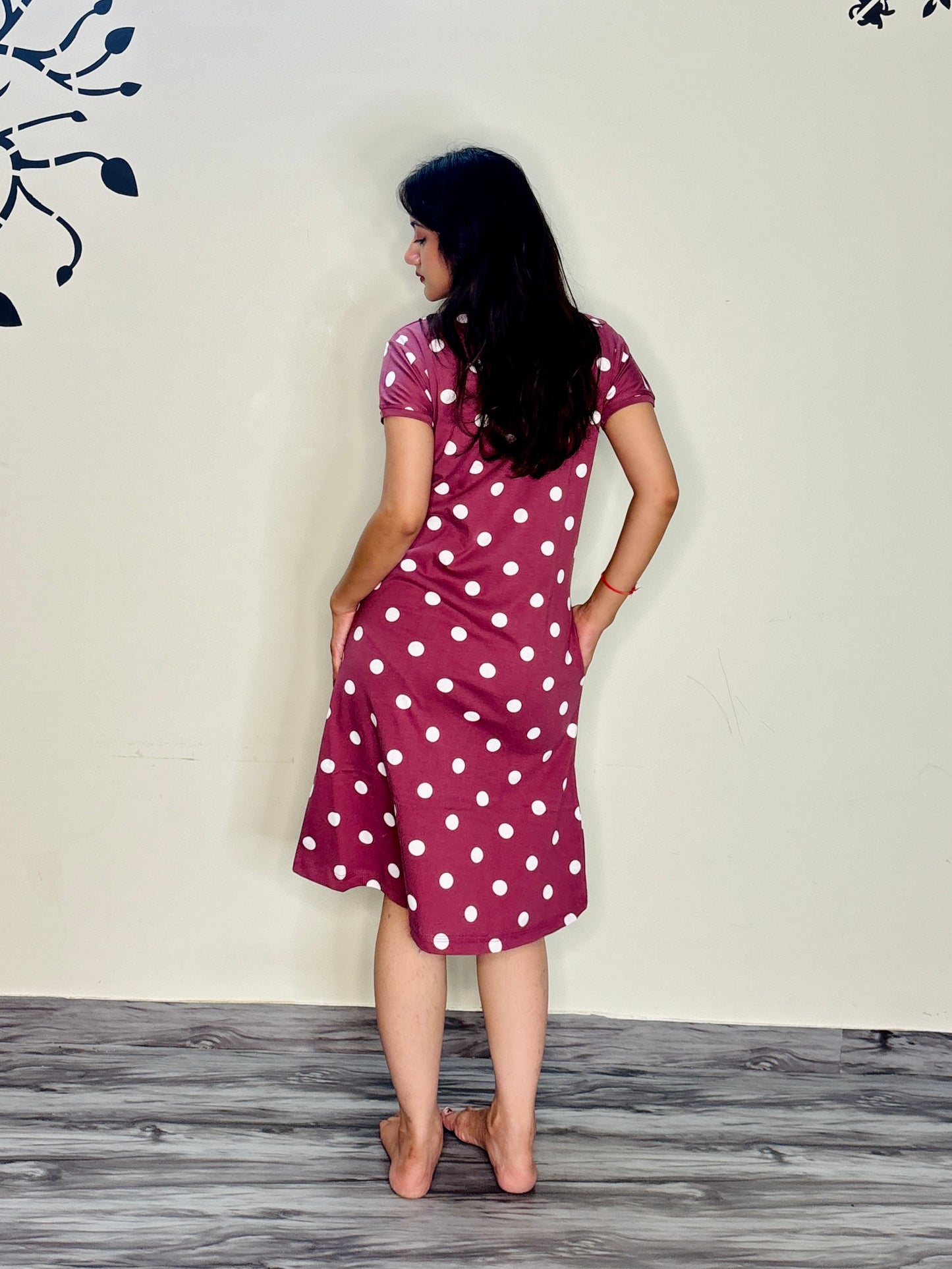 MULBERRY DOTTY DREAM SHORT NIGHTY