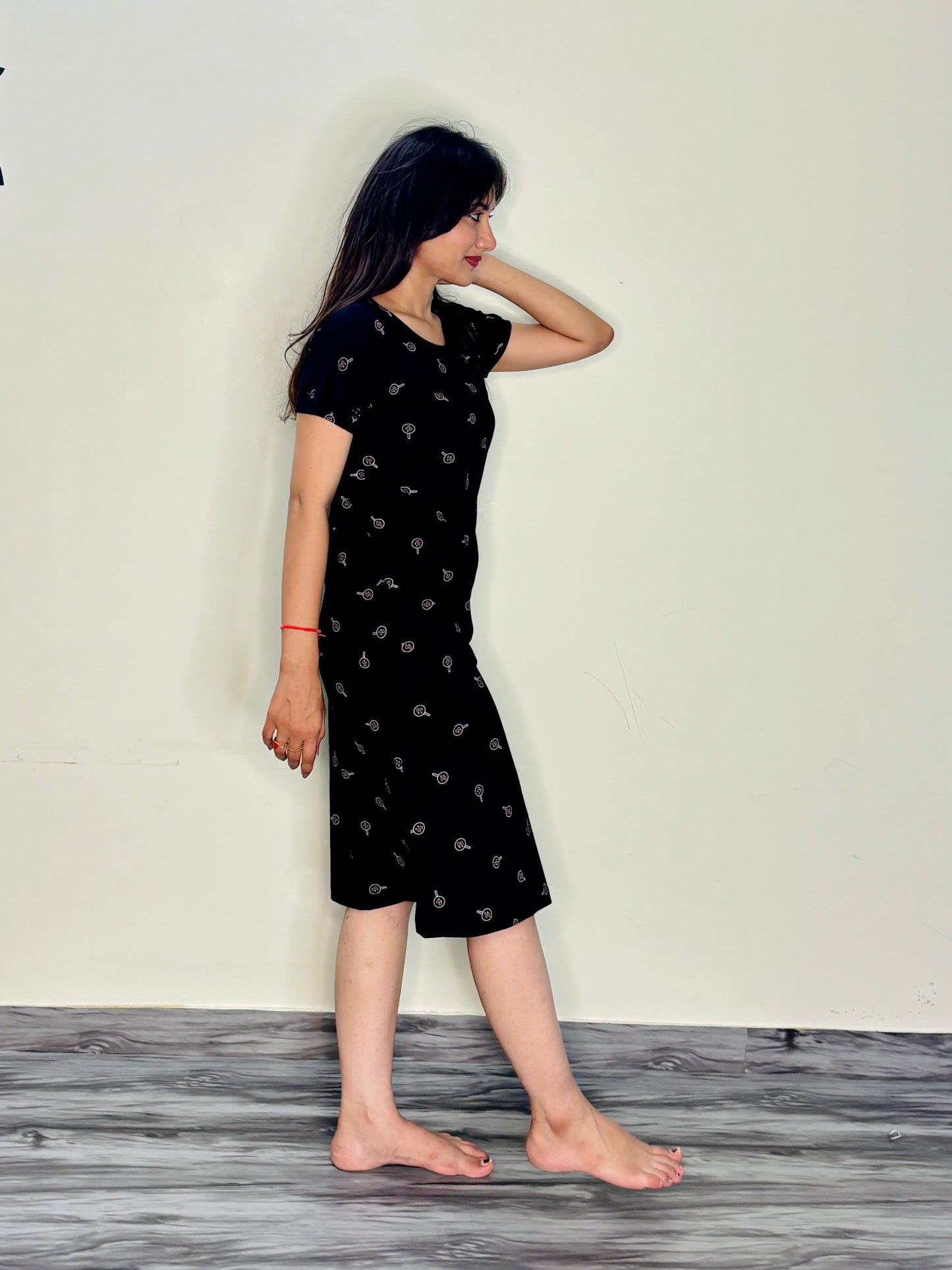 INKY CHARCOAL FLIP FLOP SHORT NIGHTY