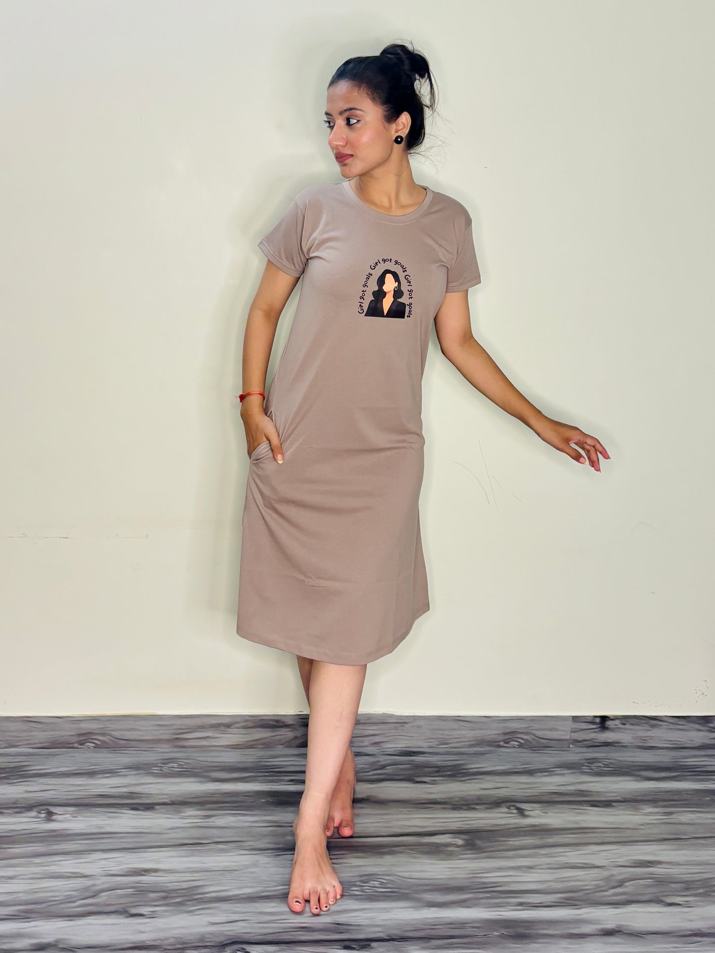 MOCHA GIRL GOALS SHORT NIGHTY