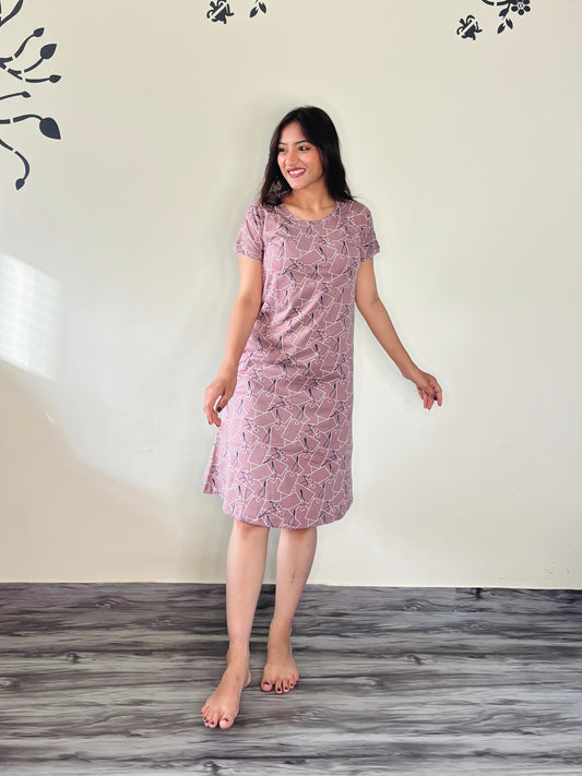 TAFFY PINK LABEL SHORT NIGHTY