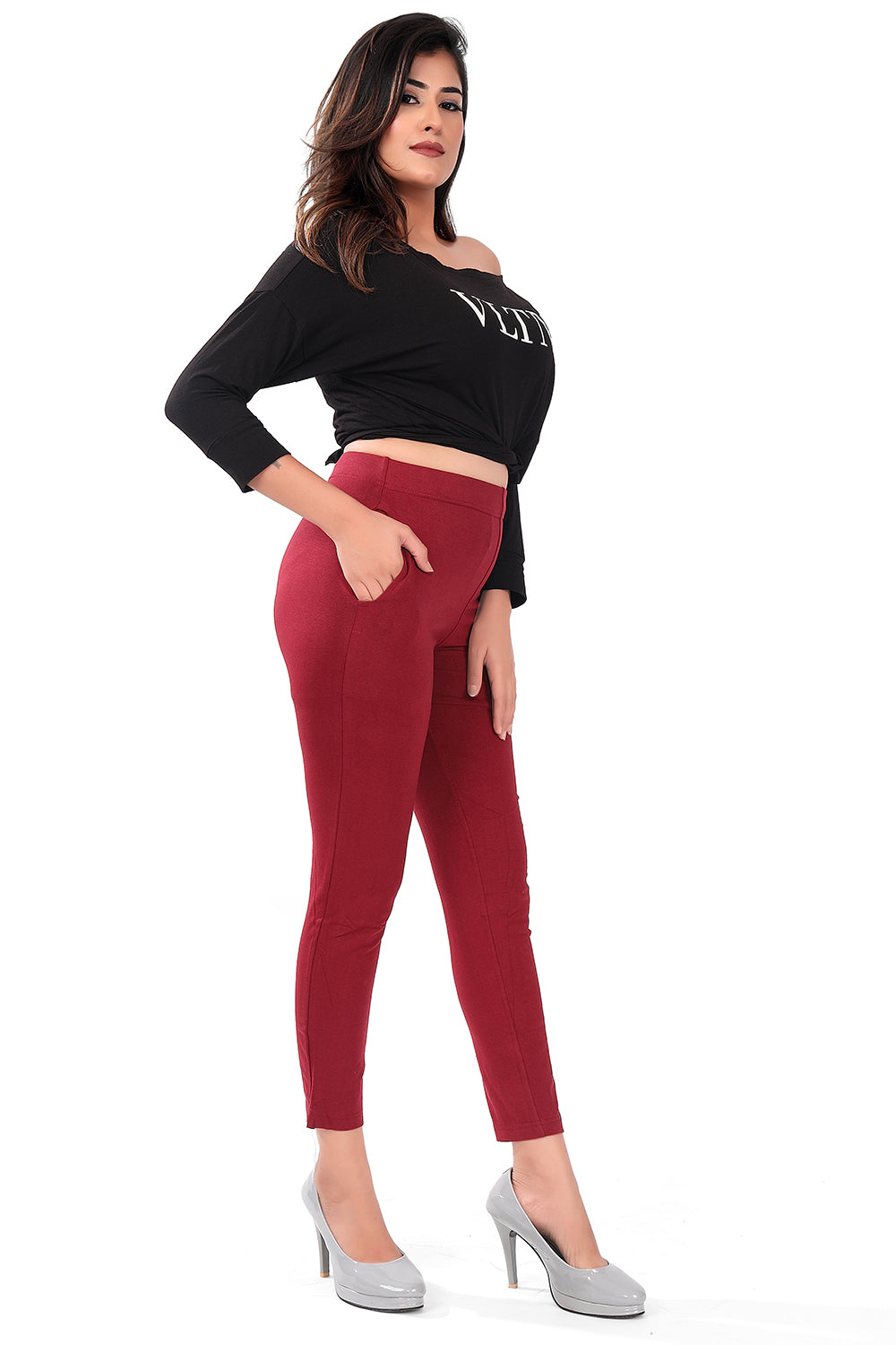 MAROON YOGA PANT