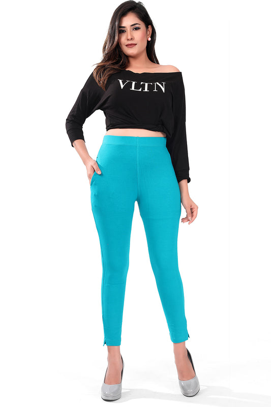 TURQUOISE YOGA PANT