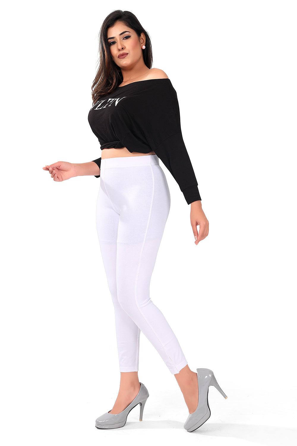 WHITE YOGA PANT